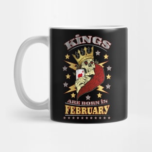 Kings are born in February Mug